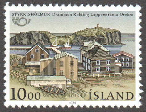 Iceland Scott 624 MNH